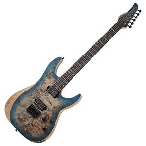 Schecter Reaper-6 Satin Sky Burst - Ex Demo