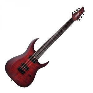Schecter Sunset-7 Extreme Scarlet Burst
