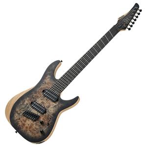 Schecter Reaper-7 Multiscale Satin Charcoal Burst