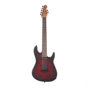 Sterling by Music Man Sterling Jason Richardson 7 Cutlass Scarlet Burst Satin - Ex Demo