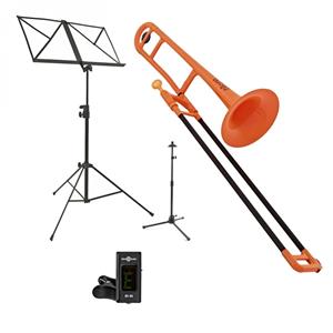 pBone Kunststof Trombone Oranje
