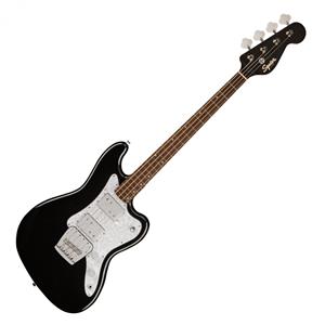 Squier Paranormal Rascal Bass HH White Pearloid PG Metallic Black