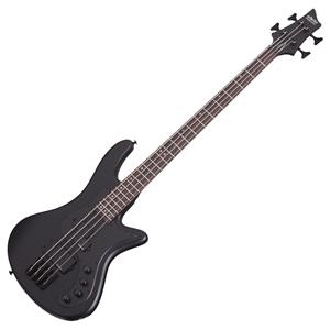 Schecter Stiletto Stealth-4 Bass Guitar Satin Black