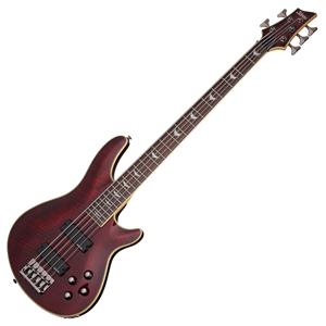 Schecter Omen Extreme-5 Bass Guitar Black Cherry - Ex Demo