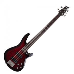 Schecter C-5 Plus See Through Cherry Burst