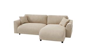 ROPEZ Hoekbank met slaapfunctie Lovelle rechts velvet | 