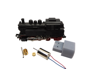 Crazytoys micromotor NA047C motor ombouwset voor Arnold BR 80, BR 89.7