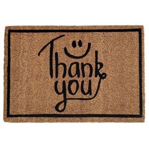 SVJ Home Decorations Svj Deurmat ''welcome'' Rechthoekig - 40 X 60 Cm - Kokos - Bruin