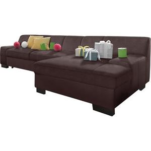 DOMO collection Hoekbank Norma optioneel met slaapfunctie