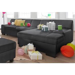 DOMO collection Hoekbank Norma optioneel met slaapfunctie