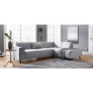 DOMO collection Hoekbank Amora met ottomane, met comfortabele binnenvering
