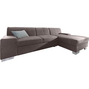 DOMO collection Hoekbank Star optioneel met slaapfunctie