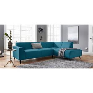 DOMO collection Hoekbank Amora met ottomane, met comfortabele binnenvering