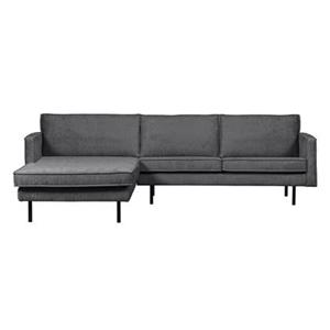 BePureHome Chaise Longue Links Rodeo - Velvet - Mountain - 85x300x155