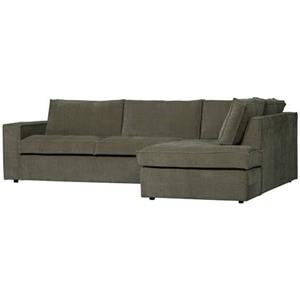Basiclabel Hoekbank Rechts Hajo - Rib - Forest - 84x283x197