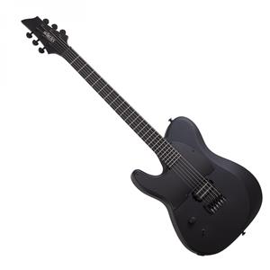 Schecter PT Black Ops Left Handed Satin Black Open Pore