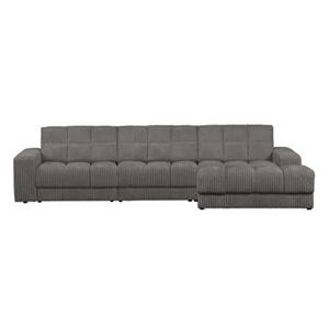 Woood Second Date Chaise Longue Rechts - Grove Ribstof - Terrazzo
