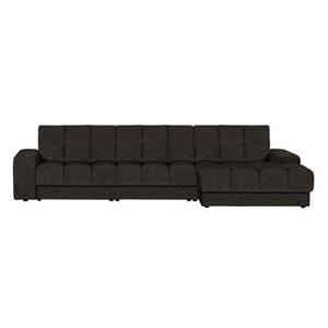 Woood Second Date Chaise Longue Rechts - Vintage - Antraciet
