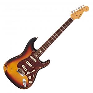 Fender Custom Shop 62 Stratocaster Heavy Relic RW 3-T Sunburst #R134845