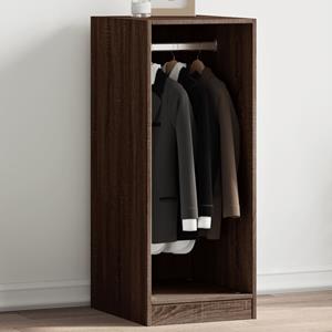 VidaXL Kledingkast 48x41x102 cm bewerkt hout grijs sonoma eikenkleurig