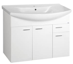 Aqualine Zoja onderkast 93x74x34cm wit