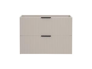 Comad Adele Cashmere onderkast met ribbelfront 80cm taupe