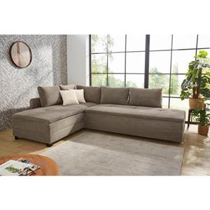 Jockenhöfer Gruppe Hoekbank Madrid,drehbares Dauerschlafsofa, Federkern
