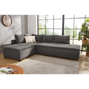 Jockenhöfer Gruppe Hoekbank Madrid,drehbares Dauerschlafsofa, Federkern