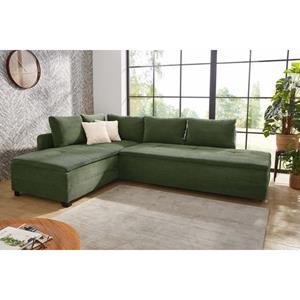 Jockenhöfer Gruppe Hoekbank Madrid,drehbares Dauerschlafsofa, Federkern
