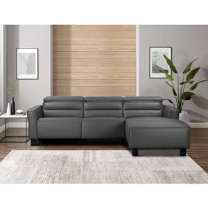 Places of Style Hoekbank Carpari, L-Form, 263 cm, mit manueller o. elektrischer Relaxfunktion