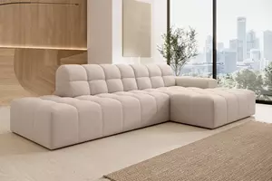 WOONENZO Hoekbank Tilburg - beige - rechts