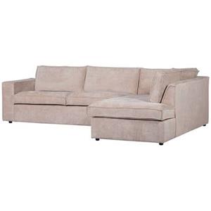 Basiclabel Hoekbank Rechts Hajo - Chenille - Sand - 84x283x197