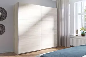 WOONENZO Kledingkast Ariyana - eiken (200 cm)