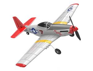 Volantex P51D Mustang 400mm vliegtuig RTF (V2) - Rood