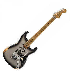 EVH Limited Edition Frankenstein Relic Series Maple Fingerboard Silverburst