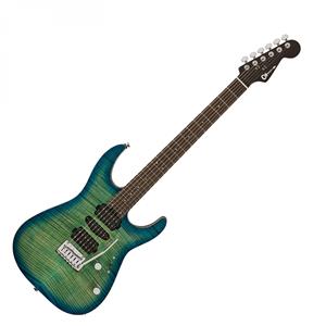 Charvel MJ DK24 HSH 2PT W Mahogany with Flame Maple Wenge Fingerboard Caribbean Burst