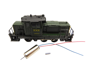 Crazytoys micromotor NRI003 motor ombouwset voor Rivarossi / Atlas