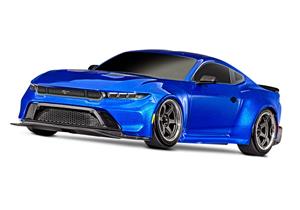 Traxxas 4-TEC 2024 Ford Mustang Drift car - Blauw