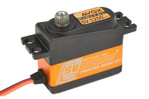 Savöx Low-Profile-Servo SV-1250MG+ Digitale servo Materiaal (aandrijving): Metaal Stekkersysteem: JR