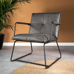 Dimehouse Fauteuil Hailey Eco-leder | 