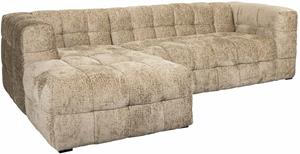 Richmond Interiors Richmond Loungebank Merrol Links, Chenille - Desert