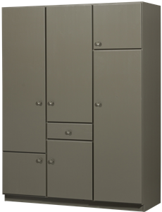 WOOOD Kledingkast Alfie 210 x 160cm - Forest
