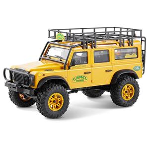 FMS 1/24 FCX24M Land Rover Defender 110 RTR - Camel Trophy