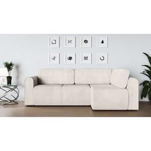 INOSIGN Hoekbank Ecksofa Zacharia wahlweise mit Bettfunktion, BxTxH 250x166x86 cm
