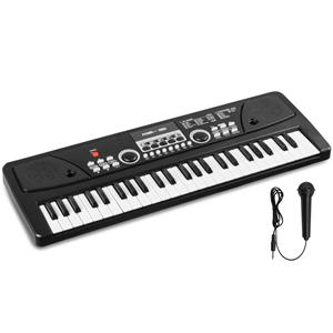 MAX KD49 keyboard kinderen - speelgoed piano kinderen - Met microfoon,