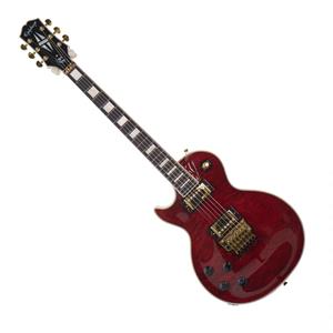 Epiphone Alex Lifeson Les Paul Custom Axcess Quilt Left-handed Ruby