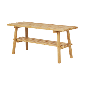 Mike bamboe bankje naturel - 70 x 45 cm