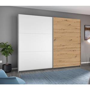 rauch Zweefdeurkast AURELIO Kleiderschrank Garderobe TOPSELLER OTTO´s CHOICE 3 verschillende uitrustingsvarianten handgrepen van metaal made in germany