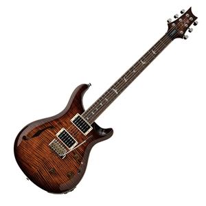 Paul Reed Smith PRS SE Custom 24 Semi-Hollow Piezo Orange Tiger Smokeburst