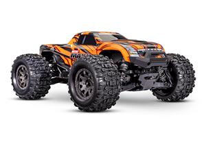 Traxxas Mini Maxx BL-2S incl. accu & USB lader - Oranje